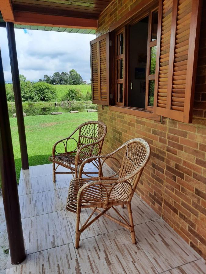 Fazenda Tamandua Casa De Campo - Cabana Coragem Βίλα Rio Rufino Εξωτερικό φωτογραφία