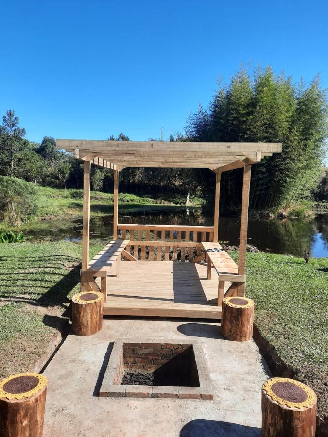 Fazenda Tamandua Casa De Campo - Cabana Coragem Βίλα Rio Rufino Εξωτερικό φωτογραφία