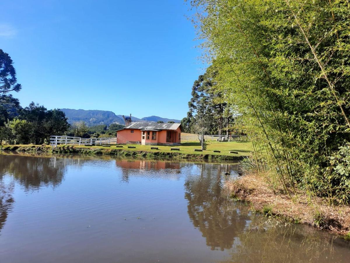 Fazenda Tamandua Casa De Campo - Cabana Coragem Βίλα Rio Rufino Εξωτερικό φωτογραφία